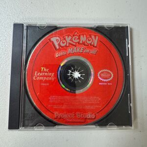 Vintage Pokemon Nintendo Learning Company Project Studio PC Software Educational
